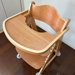 【受け渡し先決定】KATOJI ベビーチェア ハイチェアの画像