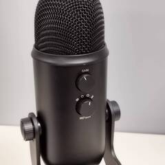 【美品】logicool Blue Yeti mic A00132/USBコンデンサーマイクの画像