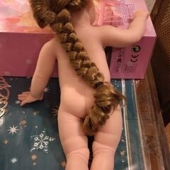 高品質 フルシリコン★プルップルな女の子★リボーンドール★性別あり★入浴可★新品7点セット★幼女 赤ちゃん プニプニ ケアモデルの画像