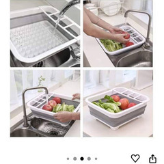 折りたたみ水切りラックの画像