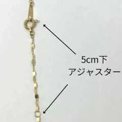 K18 ペタルネックレス フラワーチェーン 保証書 ケース付きの画像