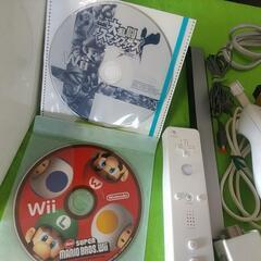 任天堂 Wii 本体☆おまけ☆マリオ☆スマブラ☆すぐ遊べるセット☆動作品♪の画像