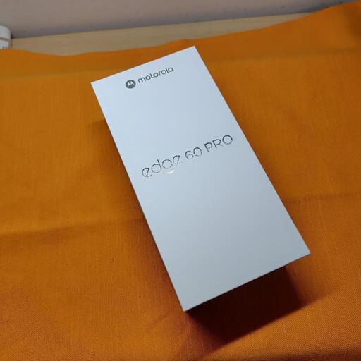 新品未開封 motorola edge 60 Proカルサイトホワイト motorola edge 60 pro XT2507-6 カルサイトホワイト【国内版SIM