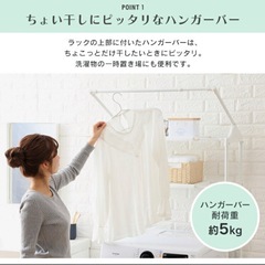 ランドリーラック/洗濯機ラック
の画像