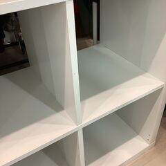 IKEA イケア カラックス シェルフユニット 棚 ホワイト インテリア家具 の画像