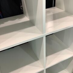 IKEA イケア カラックス シェルフユニット 棚 ホワイト インテリア家具 の画像