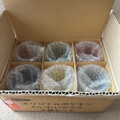 ポケモンパン　オリジナルポケモン　わいわいグラス　6個セット
の画像