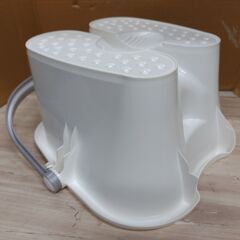 美品　フットアイスバス　足湯バケツ　冷やし足湯　アイシングバケツ　日本製　イノマタ化学　　足湯バケツの画像