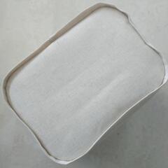 【美品】無印良品 ポリエステル麻 ソフトボックス 長方形 ハーフ小 収納ケース
の画像