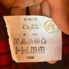 古着 チェックシャツ Lサイズの画像