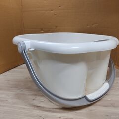 美品　フットアイスバス　足湯バケツ　冷やし足湯　アイシングバケツ　日本製　イノマタ化学　　足湯バケツの画像