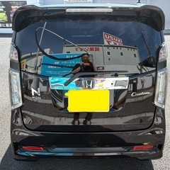【早い者勝ち】車検R8年12月まで！ホンダN-WGNカスタム ターボ 無限スポイラー＆社外アルミ 168000円の画像