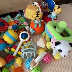 赤ちゃん用おもちゃ達の画像