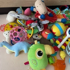 赤ちゃん用おもちゃ達の画像