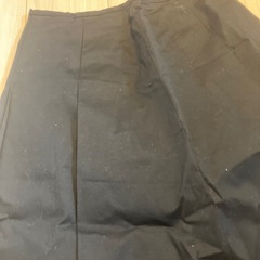 古着 ネイビースカート 汚れ有りの画像