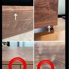 早い者勝ち　ウォルナットテレビ台の画像