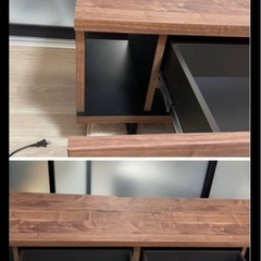 早い者勝ち　ウォルナットテレビ台の画像