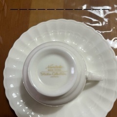 ノリタケカップアンドソーサーの画像