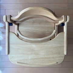 すくすくローチェア　ナチュラル　YAMATOYAの画像