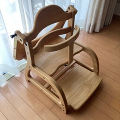 すくすくローチェア　ナチュラル　YAMATOYAの画像