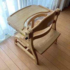 すくすくローチェア　ナチュラル　YAMATOYAの画像
