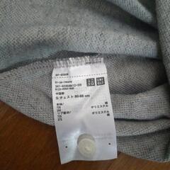 美品　ユニクロ　ポロシャツ　ユニセックス　グレーの画像