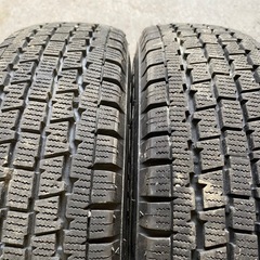 スズキ純正　キャリーなど　鉄ホイール　スタッドレス　145R12LT 4本の画像