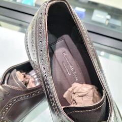 【Ermenegildo Zegna】　エルメネジルド・ゼニア　ウィングチップシューズの画像