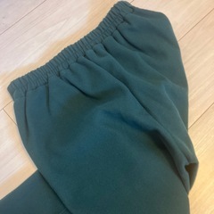 古着 フリースパンツ グリーンの画像