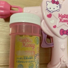 ハロー　キティ　シャボン玉セットの画像