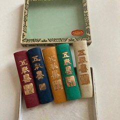 中国土産　お面　5色墨　価格応談の画像