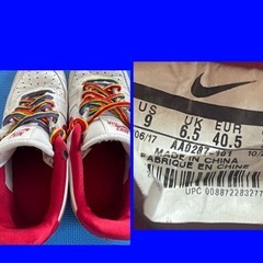 NIKE AIR FORCE1  ナイキ　エアフォース　レアカラー 26cm の画像