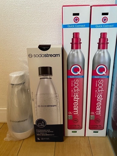 決まりました【新品未使用】sodastreamソーダストリーム　 超特別パッケージ