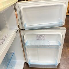 ジ359/ アビテラックス 2ドア 冷凍冷蔵庫 96L AR-975E 2020年 右開き 耐熱100℃トップテーブル コンパクトサイズの画像