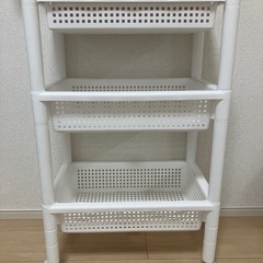 キッチンワゴン　収納入れの画像