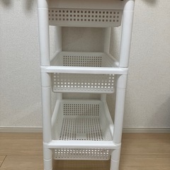 キッチンワゴン　収納入れの画像