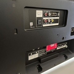 液晶割れ　SONY 液晶テレビ　の画像