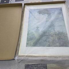 モネ 傘をさす女 絵画 Madame Monet and Her Sonの画像