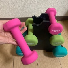 ダンベルセット1〜3kgの画像