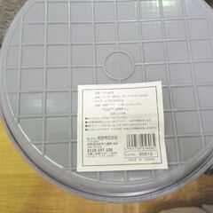 ワイヤー傘立て 丸型 高42㎝ アンブレラスタンド グレー 傘立て 西岡店の画像