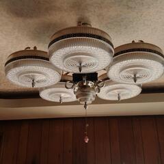 昭和レトロ 電灯の画像