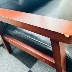 カジュアルソファー　モダン　中古　2個セット　早い者勝ちの画像