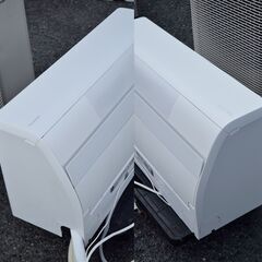 ★パナソニック★インバーター冷暖房除湿タイプ ルームエアコン エオリアLX 6畳用 CS-LX222D-W 22年製の画像