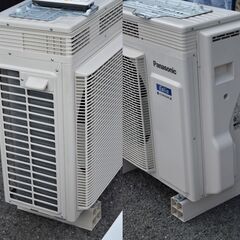 ★パナソニック★インバーター冷暖房除湿タイプ ルームエアコン エオリアLX 6畳用 CS-LX222D-W 22年製の画像