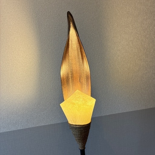 フロアランプアジアンテイスト (ひろみ) 国分の照明器具の中古