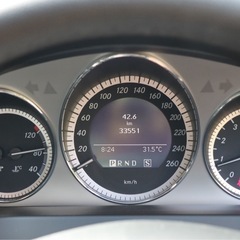 ベンツ C200 限定車 W204 黒 サンルーフの画像