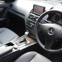 ベンツ C200 限定車 W204 黒 サンルーフの画像