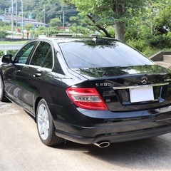 ベンツ C200 限定車 W204 黒 サンルーフの画像