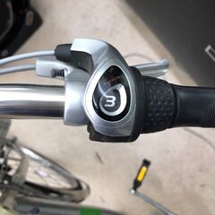 【ジャングルジャングル岩出店】【A877】自転車 ブリヂストン シルバー 中古 自転車 和歌山 岩出市 紀の川市 海南市の画像