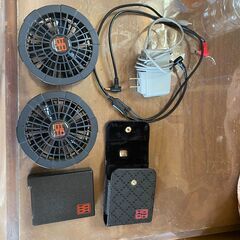 空調服(4L)ファン・バッテリーセット【中古】の画像
